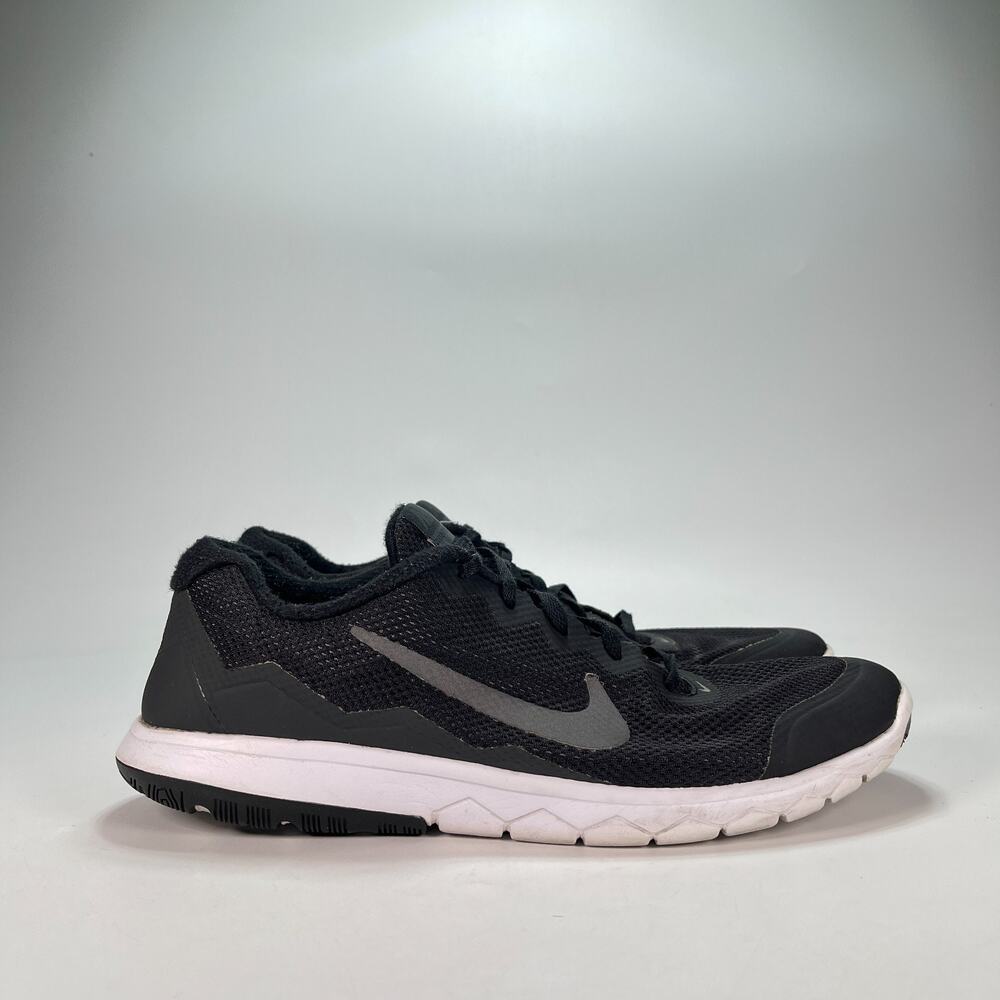 Nike Flex Experience RN 4 Black White Running Shoes 749172-001 Men's Size 12